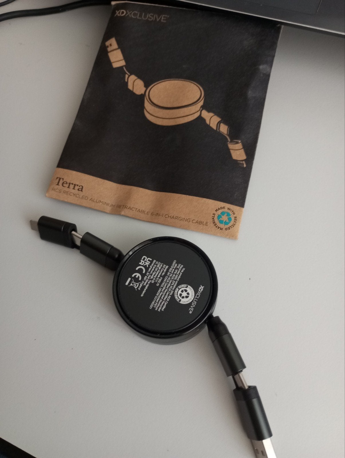 XDXclusive Terra 6-in-1 Charging Cable USB-C Lightning USB, Ophalen of Verzenden, Nieuw