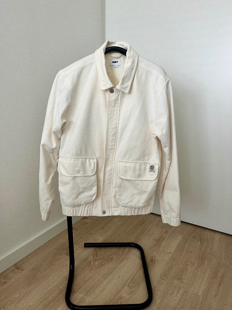 Zomerjas unisex, Kleding | Dames, Jassen | Zomer, Ophalen of Verzenden, Zo goed als nieuw, Maat 36 (S), Wit