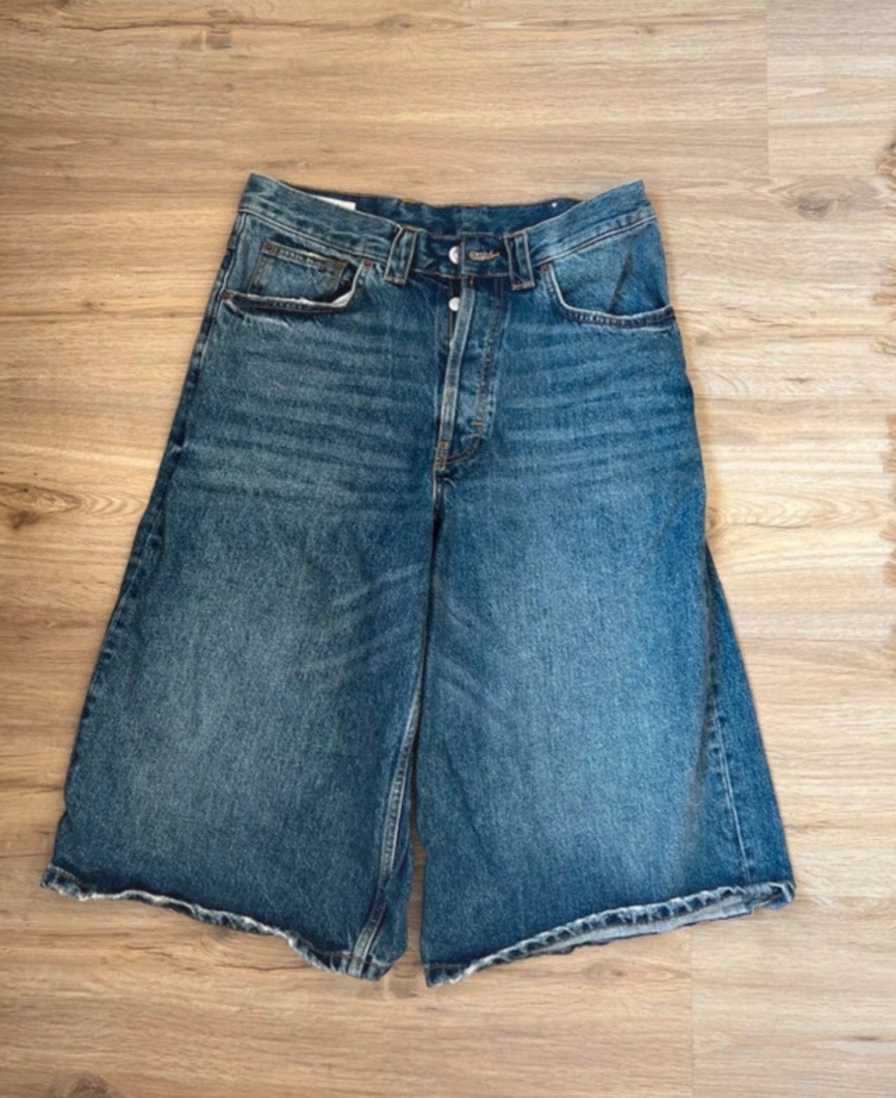 Zara denim jort, Ophalen of Verzenden, Zo goed als nieuw, Blauw, W30 - W32 (confectie 38/40)