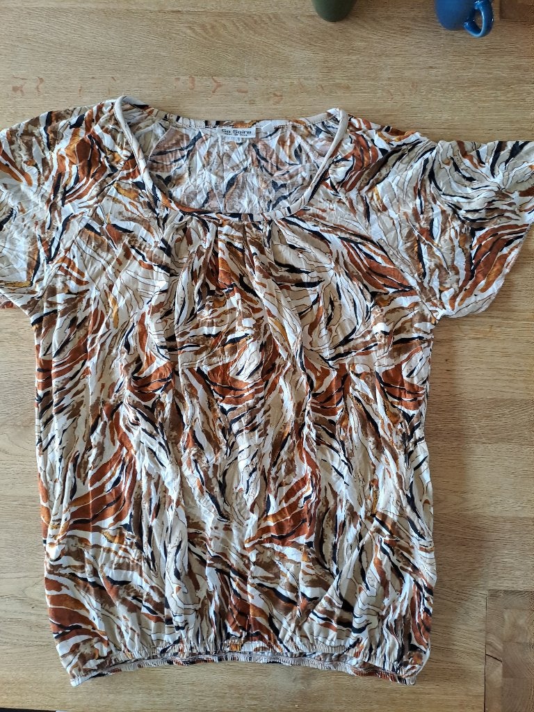 ZOMERBLOUSE. SO SOIRE. MAAT EL., Kleding | Dames, Blouses en Tunieken, So Soire, Meerkleurig, Maat 46/48 (XL) of groter, Ophalen of Verzenden