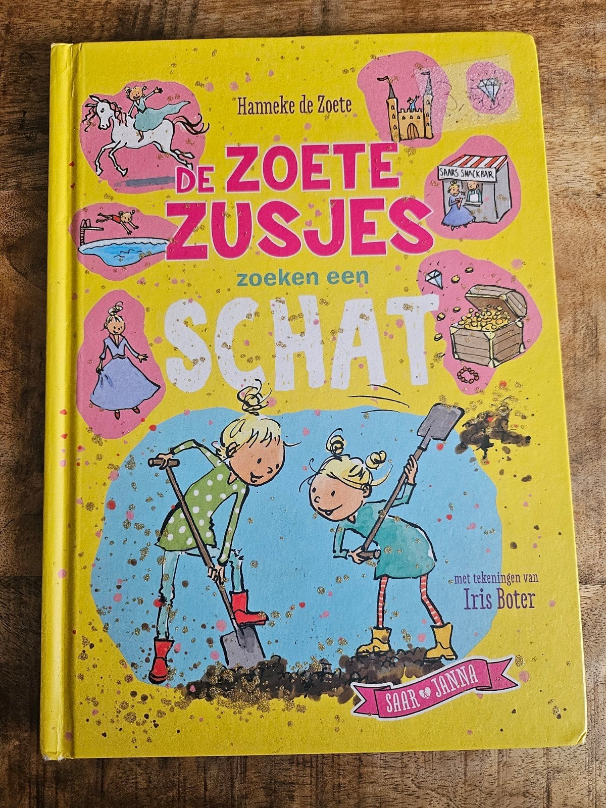 De Zoete Zusjes zoeken een schat - Hanneke de Zoete, Boeken, Ophalen of Verzenden, Hanneke de Zoete, Fictie algemeen