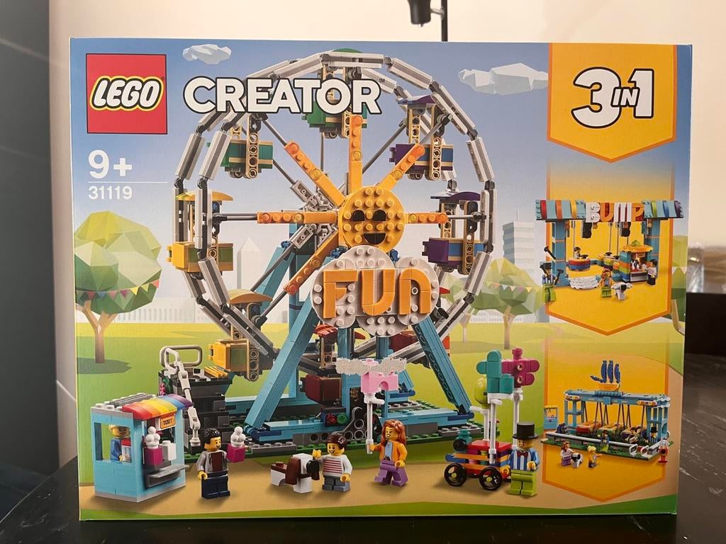 LEGO Creator 31119 Reuzenrad 3-in-1 - Nieuw in doos, Lego, Nieuw, Ophalen of Verzenden, Ongeopend/sealed