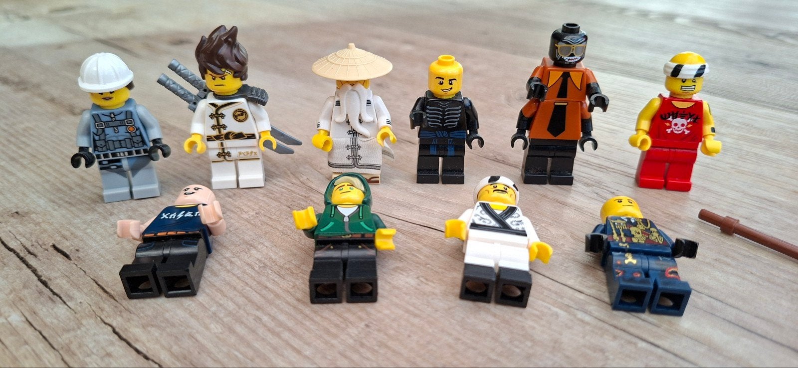 Lego ninjago poppetjes, Kinderen en Baby's, Ophalen of Verzenden, Gebruikt, Lego