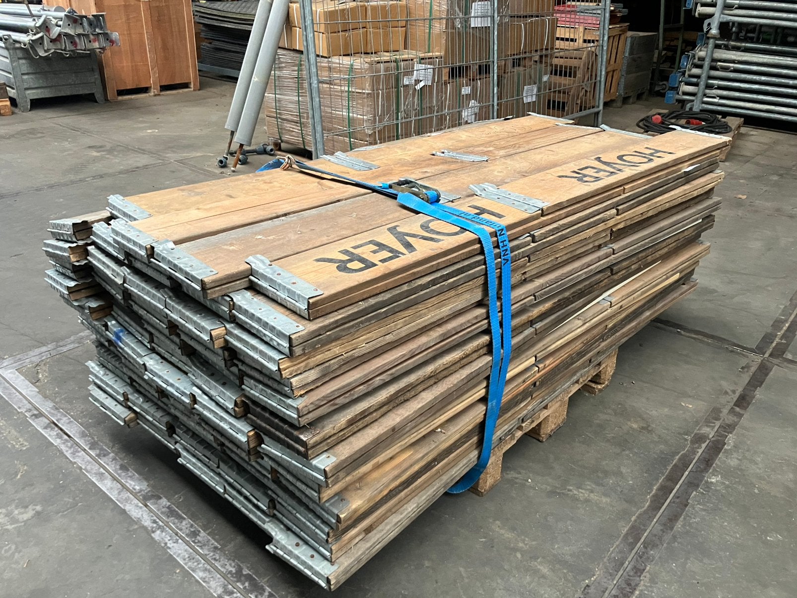 Palletranden palletrand 120 x 80 x 20 cm gebruikt, Ophalen, Zo goed als nieuw, 50 mm of meer, Pallet
