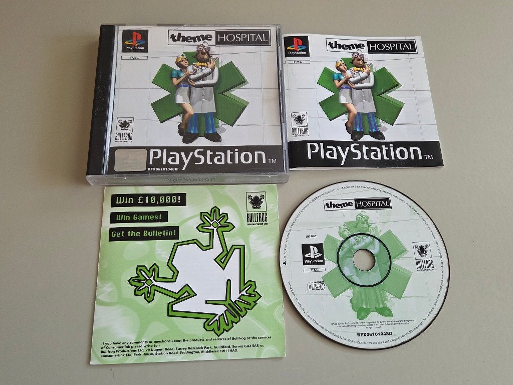 Theme Hospital (compleet), Spelcomputers en Games, 1 speler, Ophalen of Verzenden, Zo goed als nieuw, Vanaf 3 jaar