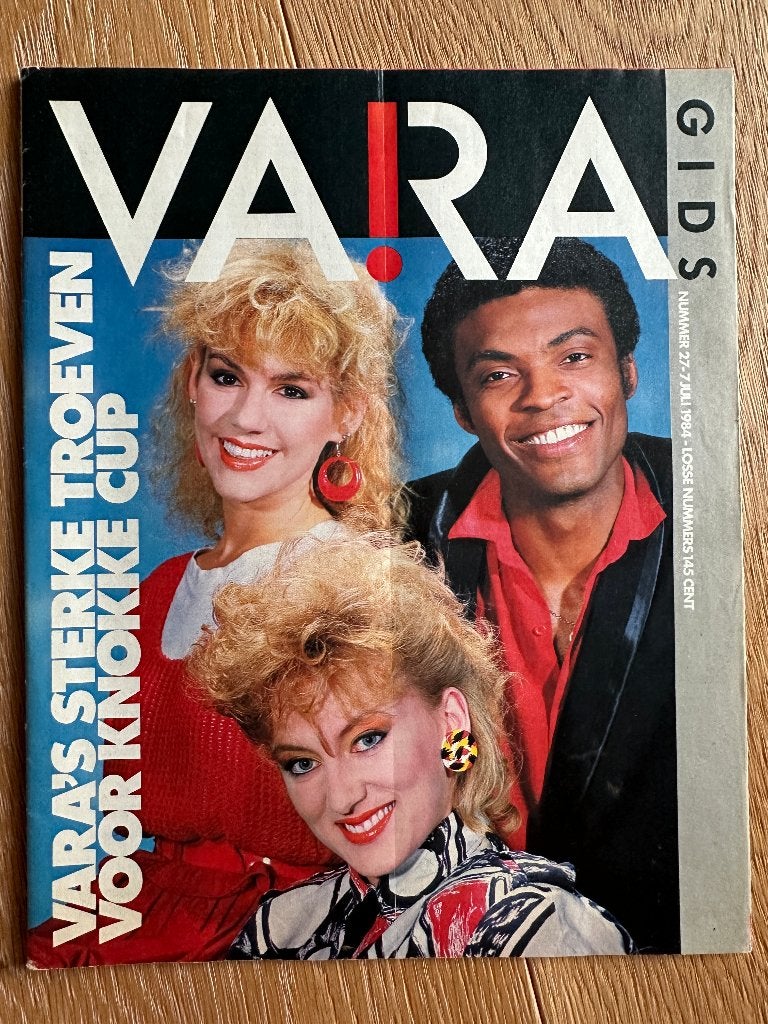 VARA Gids 7-7-1984, met Karin Bloemen, Hans Kazan, Alice, Boeken, Ophalen of Verzenden, Gelezen, Muziek, Film of Tv