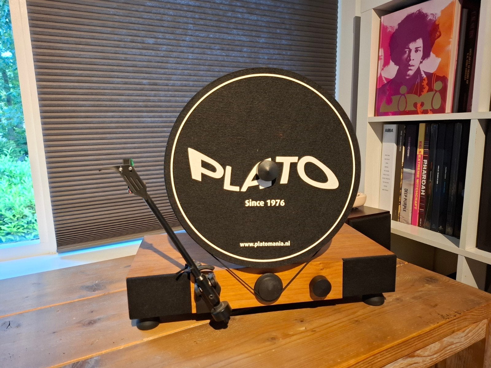Gramovox Floating Record verticale platenspeler, Audio, Tv en Foto, Platenspelers, Ophalen, Zo goed als nieuw, Overige merken
