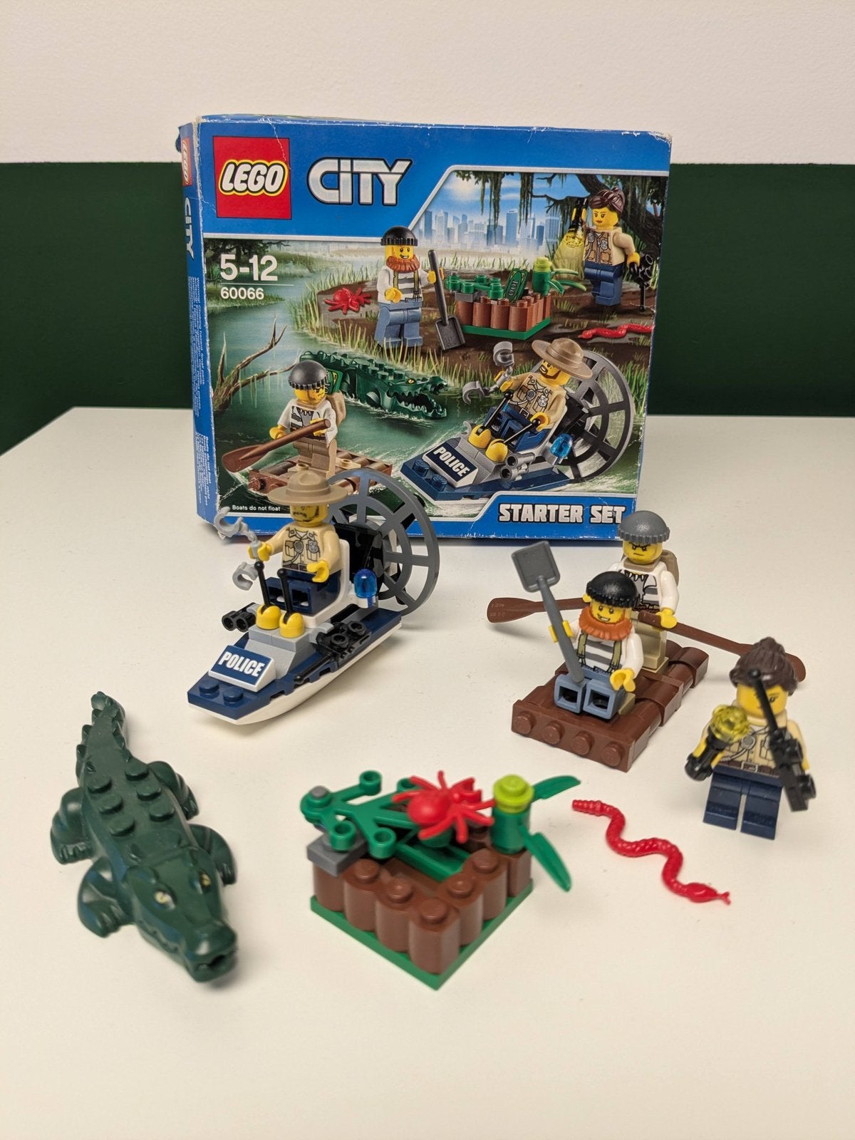Lego city 60066 compleet setje met doosje en boekje, Inclusief instructies, Lego, Ophalen of Verzenden, Complete set