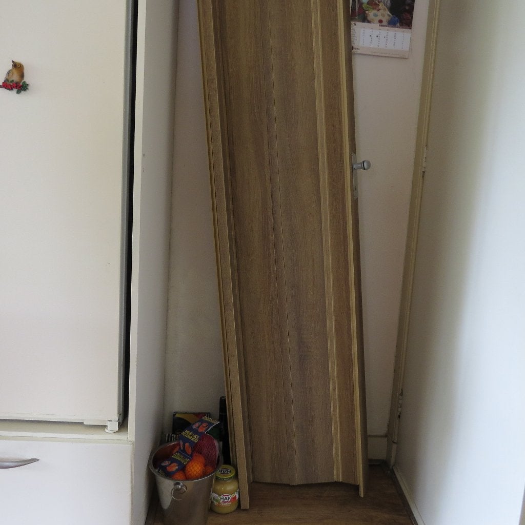 Te koop vouwdeur, Ophalen, 80 tot 100 cm, Binnendeur, Zo goed als nieuw