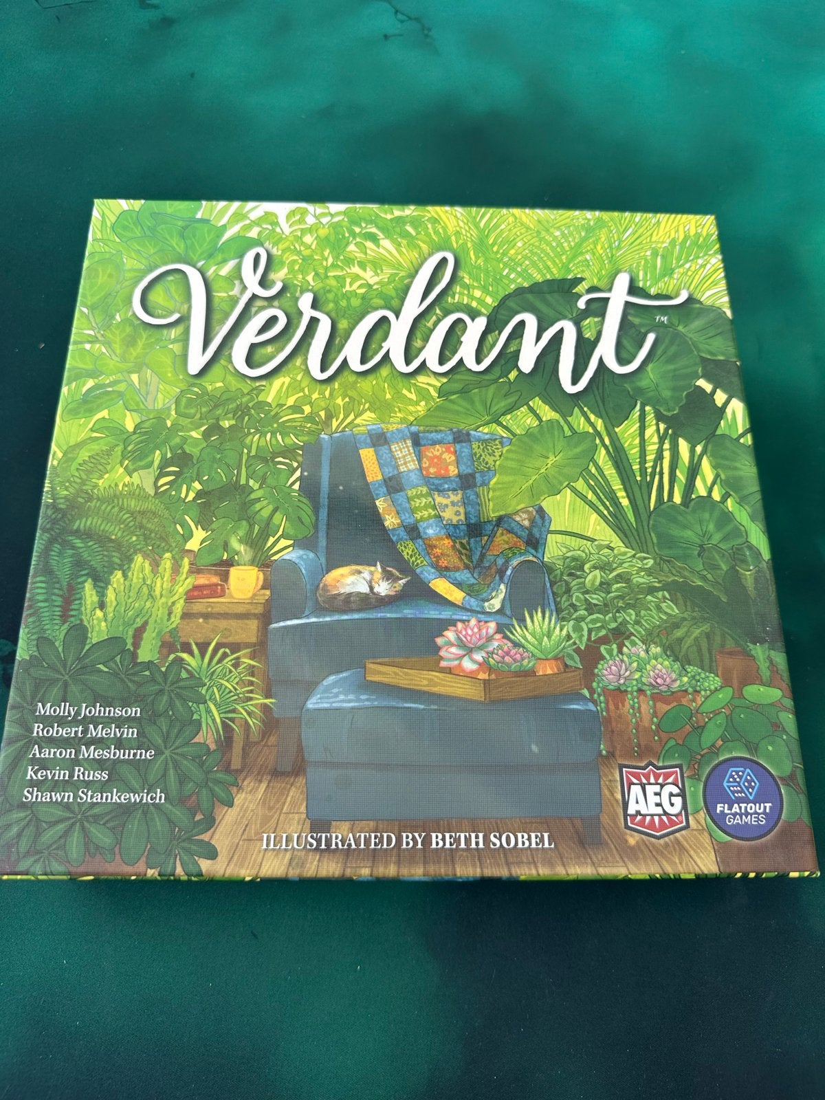Verdant Bordspel - Zo goed als nieuw, Een of twee spelers, Ophalen of Verzenden, Zo goed als nieuw