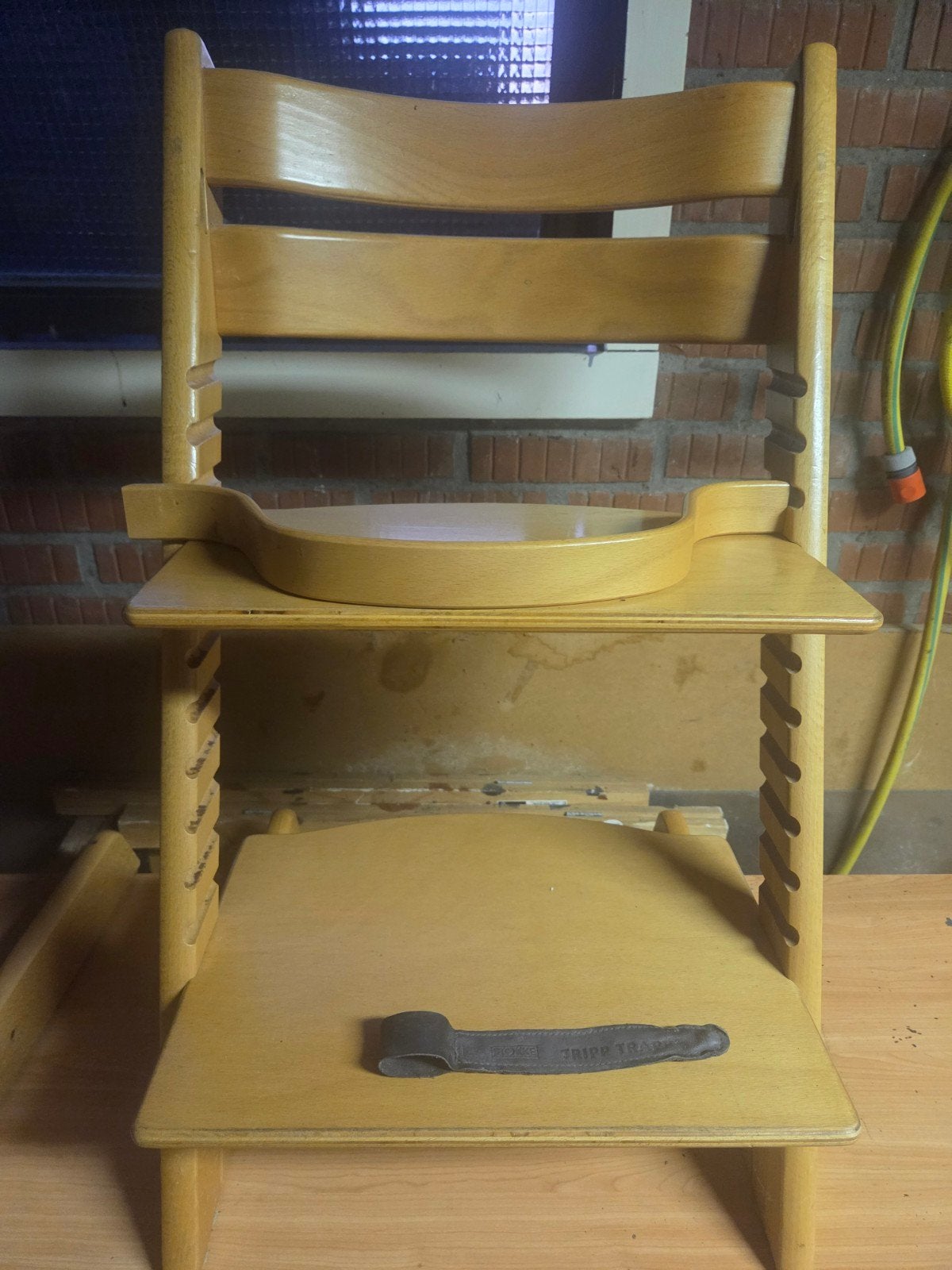 2 Stokke Tripp Trapp meegroeistoel met beugel en gordel, Ophalen
