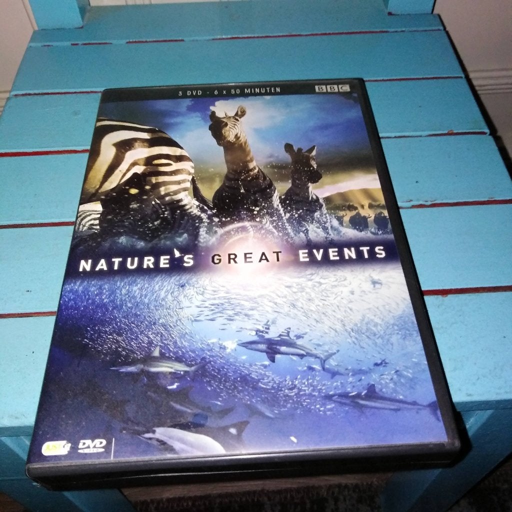 BBC-natuurdocumentaireserie Nature's Great Events, Alle leeftijden, Ophalen, Gebruikt, Natuur
