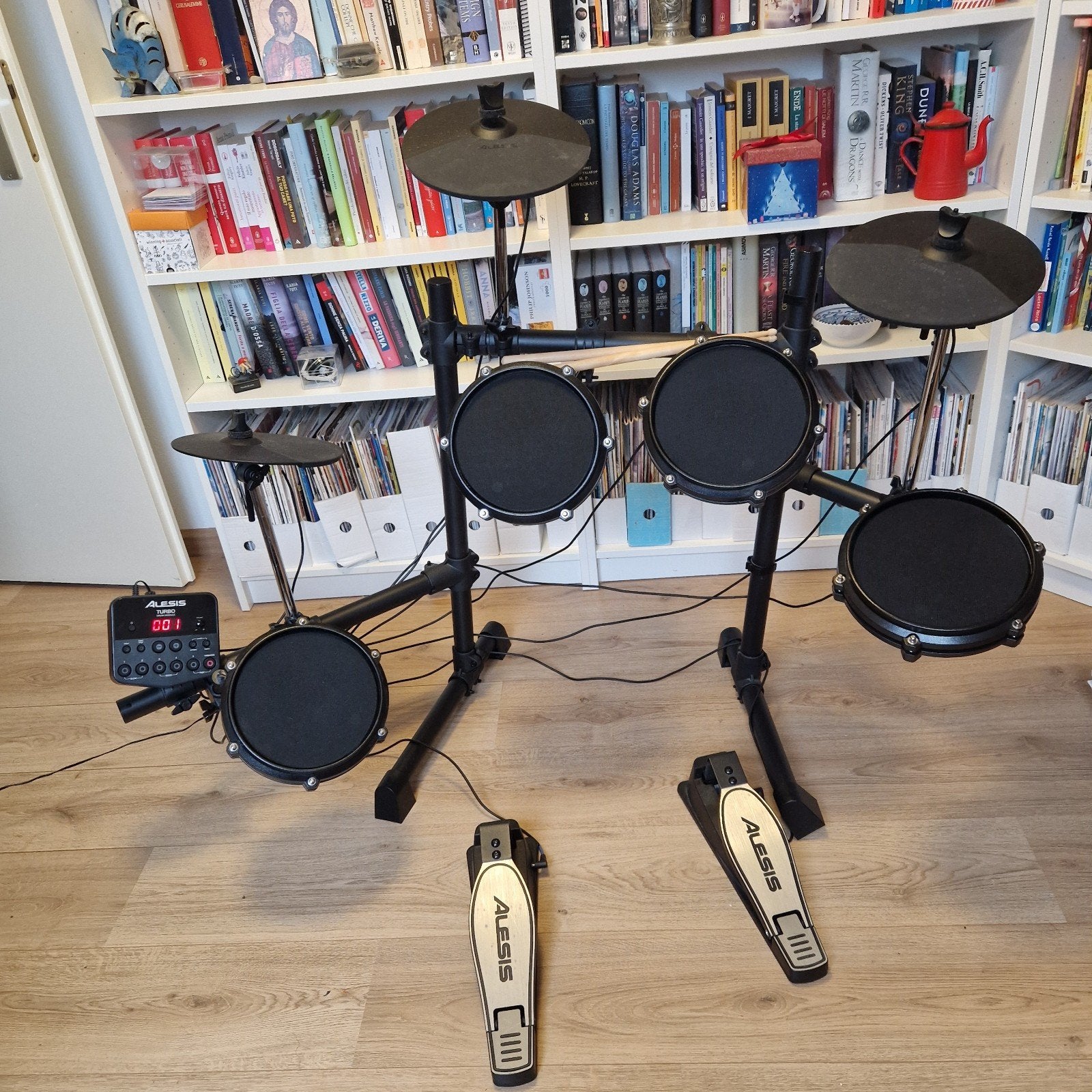 Alesis Turbo Mesh Kit - Elektronisch drumstel, Ophalen, Zo goed als nieuw, Overige merken, Elektronisch