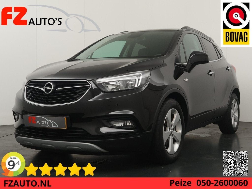 Opel Mokka X 1.4 Turbo Innovation - Navigatie - AGR Comfort, Voorwielaandrijving, Stof, Gebruikt, Zwart