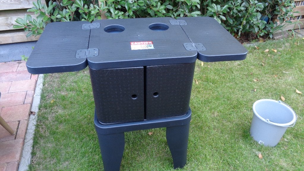 Fjordsen Freyja outdoor keuken, Ophalen, Zo goed als nieuw, Campingkast