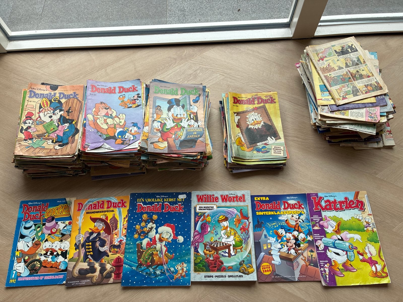 334x Mooie Donald Ducks + Specials, Meerdere stripboeken, Ophalen, Gelezen