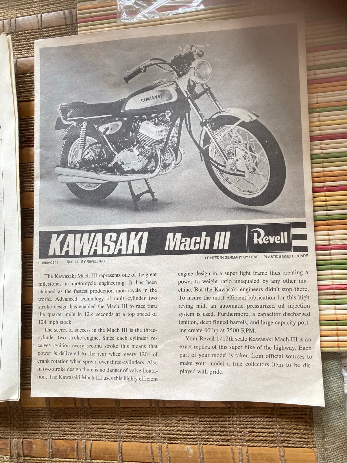 Revell Kawasaki KZ-1000 LTD Modelbouwkit, Overige typen, Nieuw, Ophalen of Verzenden, 1:32 tot 1:50