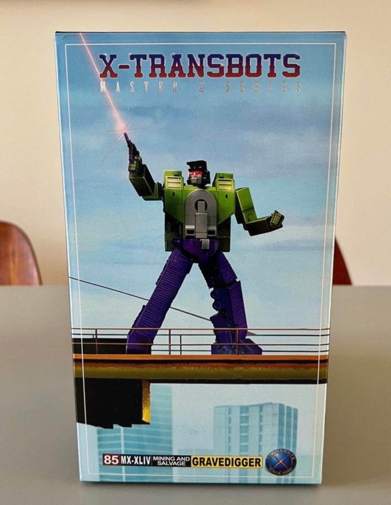 X-Transbots MP Scavenger (Gravedigger) - Zo goed als nieuw, Ophalen of Verzenden, Zo goed als nieuw