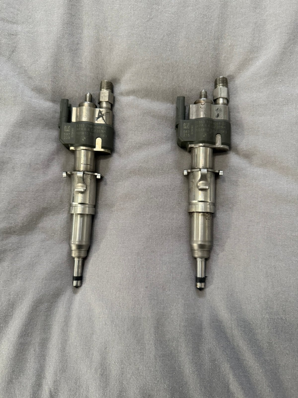 BMW N43/N53 injector 1353758904802 2x index 2, Ophalen of Verzenden, Gebruikt, BMW