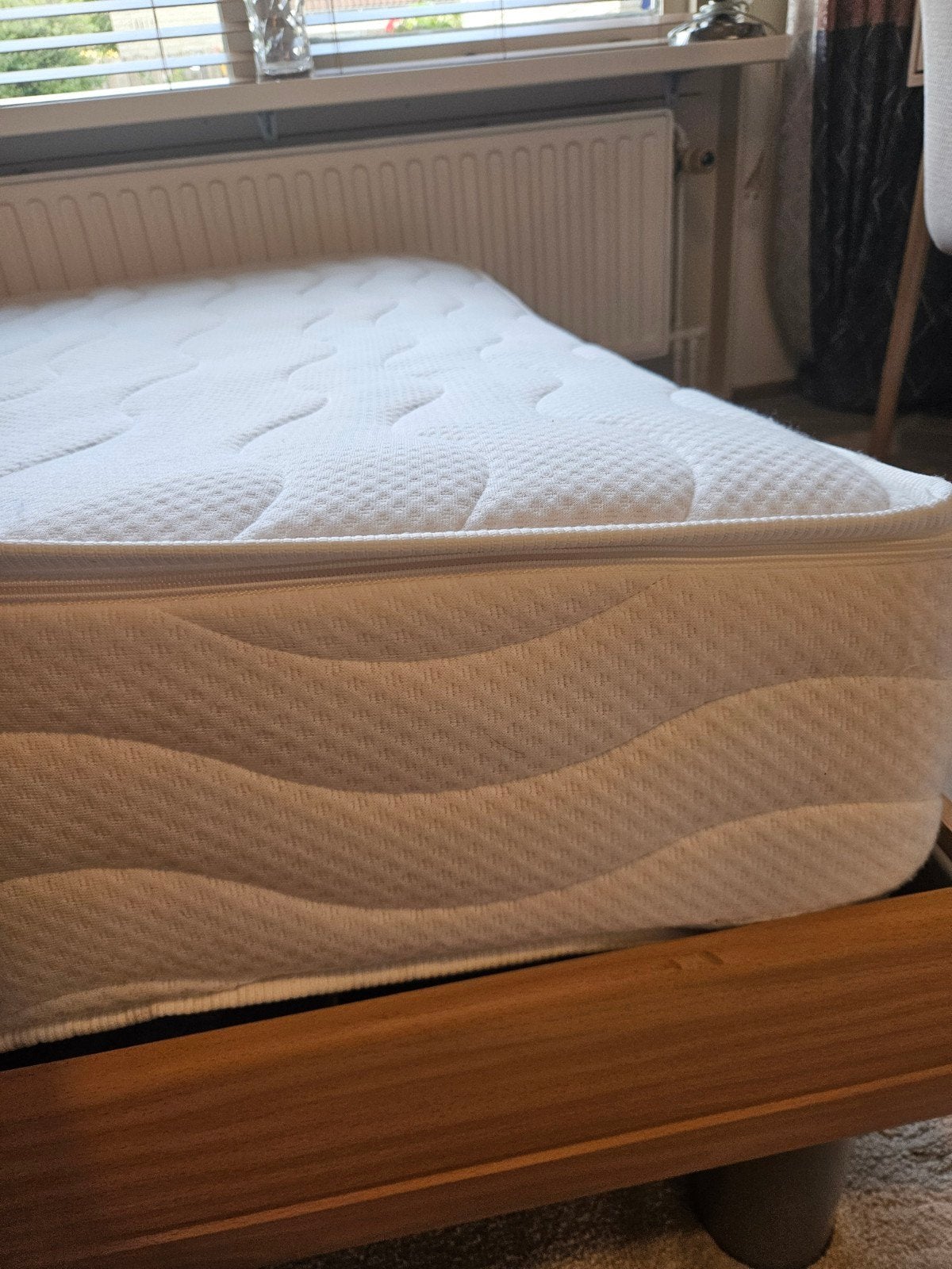 pocketveringmatras matras 140x200 H3, Ophalen, Tweepersoons, 140 cm, Zo goed als nieuw