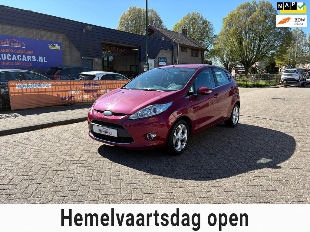 Ford Fiesta 1.25 Titanium 2X SLEUTEL + BOEKJES!, Voorwielaandrijving, 1242 cc, 82 pk, Origineel Nederlands