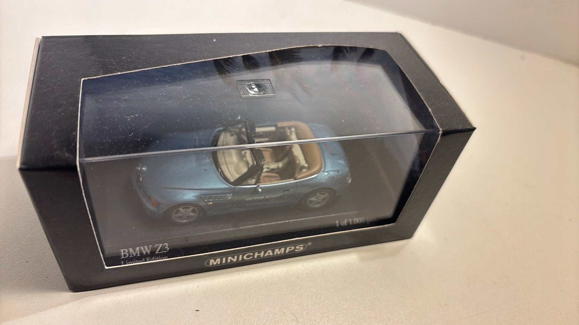 Bmw z3 minichamps 1.43, Hobby en Vrije tijd, Auto, Ophalen of Verzenden, MiniChamps, A
