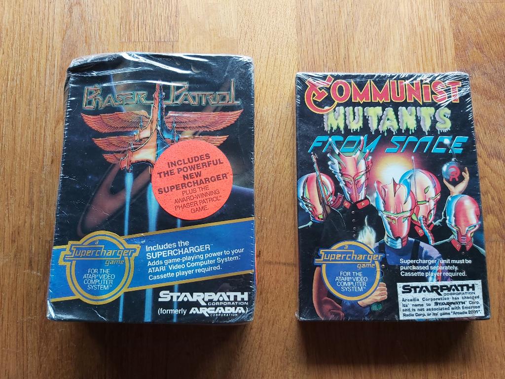 Atari Arcadia Starpath 1 en 2 nieuw (nos), Spelcomputers en Games, 1 speler, Nieuw, Ophalen of Verzenden, Vanaf 3 jaar
