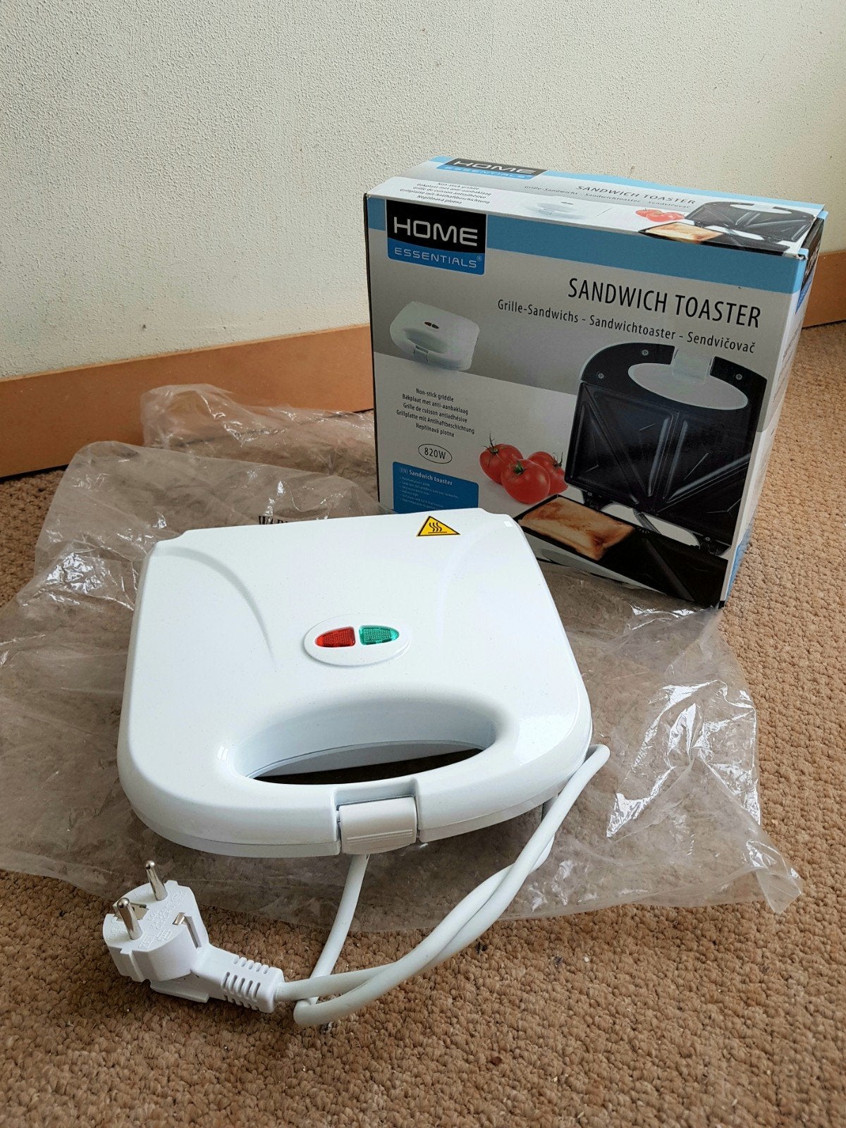 NIEUWE Tosti ijzer apparaat sandwich toaster, Ophalen, Nieuw