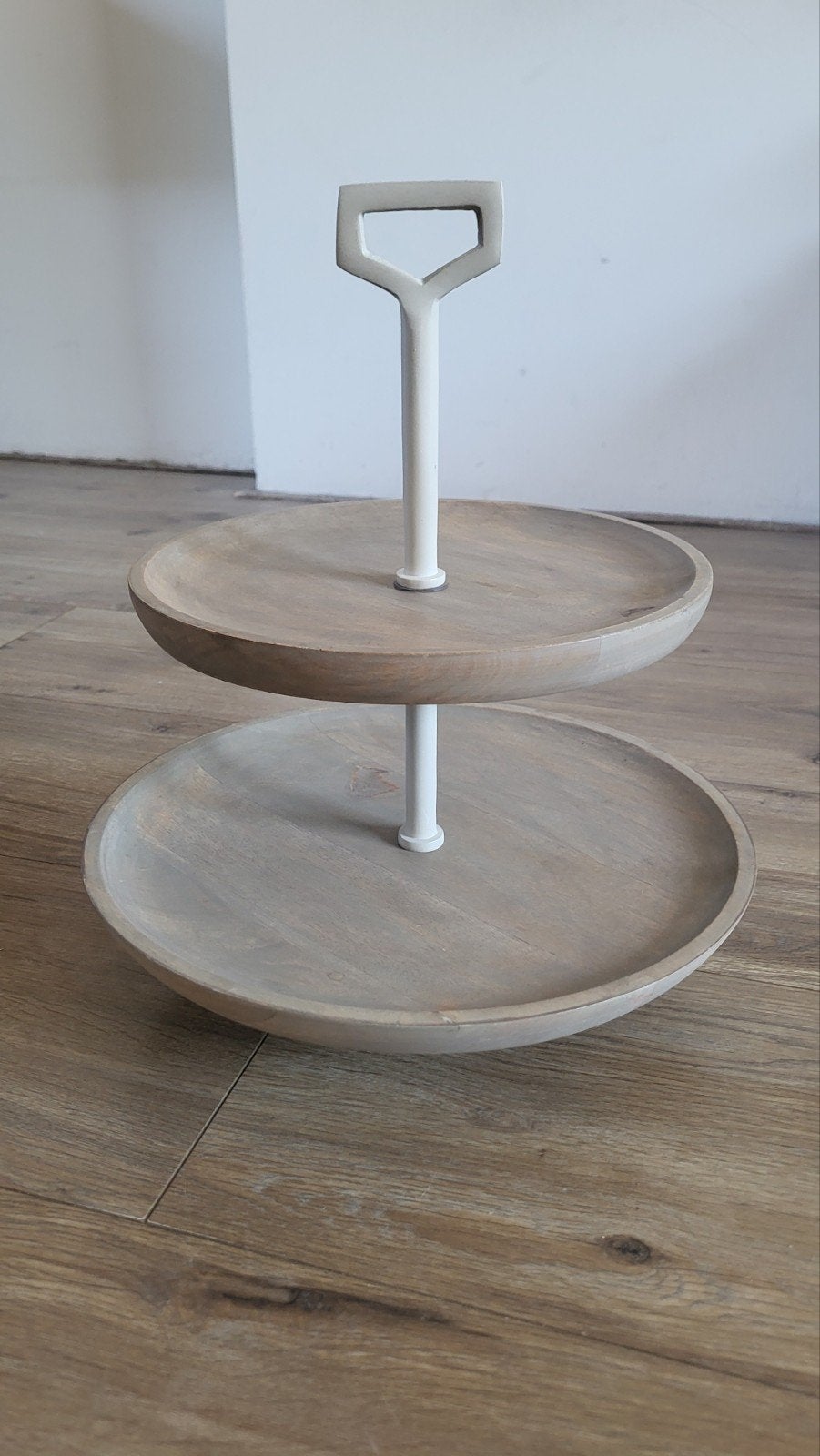 Riviera Maison etagère - Zo goed als nieuw, Ophalen of Verzenden, Zo goed als nieuw, Etagère, Hout