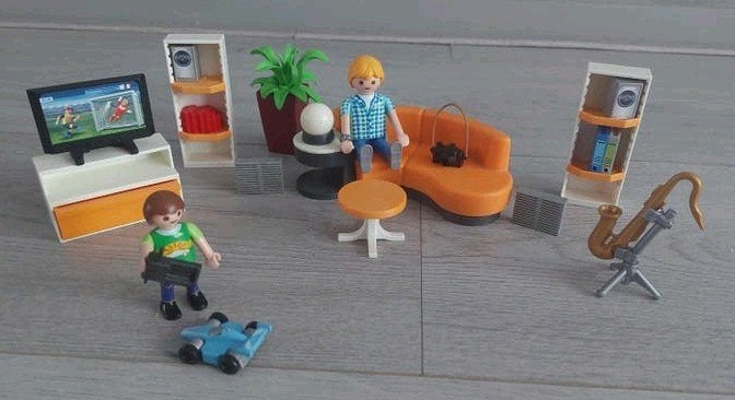 Playmobil City Life 9267 - Salon, Ophalen of Verzenden, Zo goed als nieuw, Jongen of Meisje