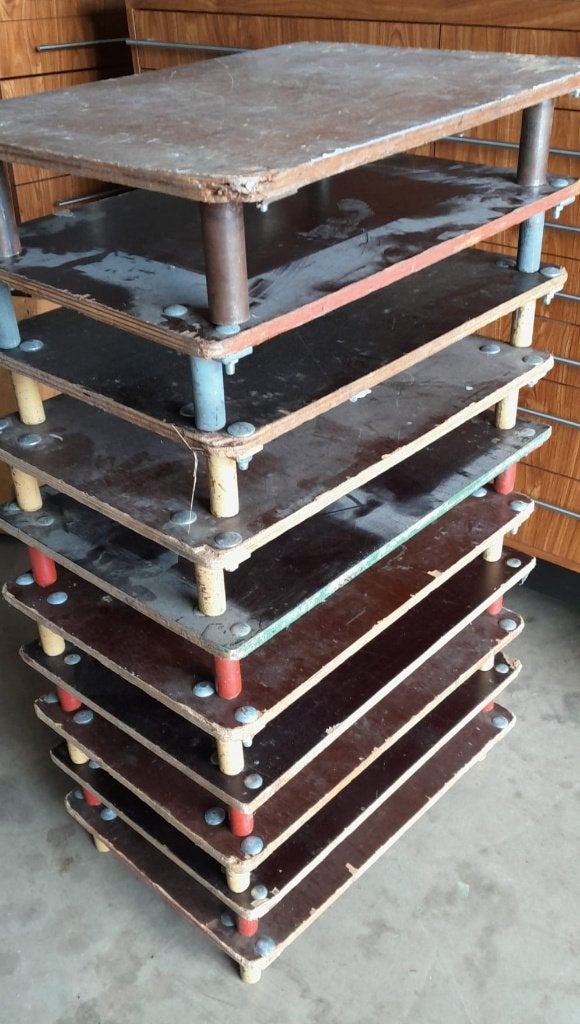 11x industriele platformen voor bijv. machines, Doe-het-zelf en Verbouw, Ophalen, Gebruikt, Trap, Minder dan 2 meter
