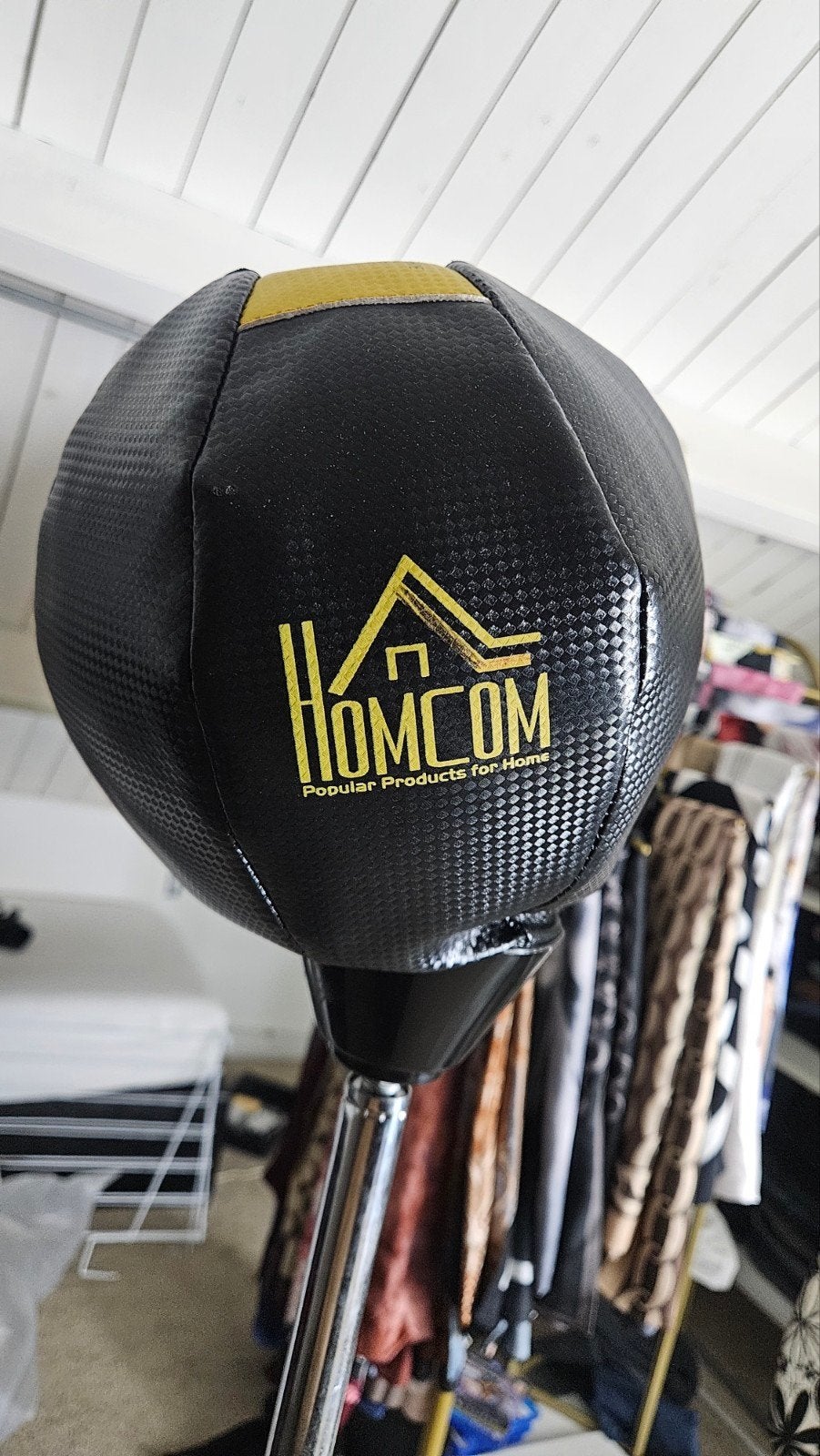 HomCom Boksbal op standaard, Ophalen
