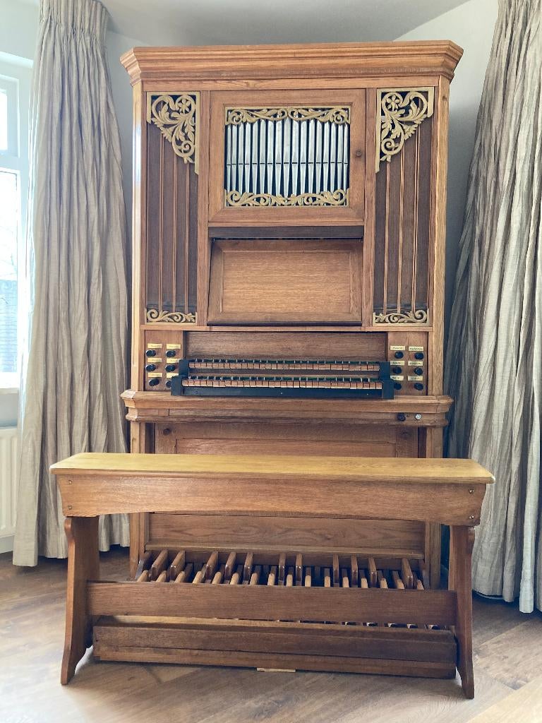 Pijporgel, Ophalen, Gebruikt, 2 klavieren, Orgel