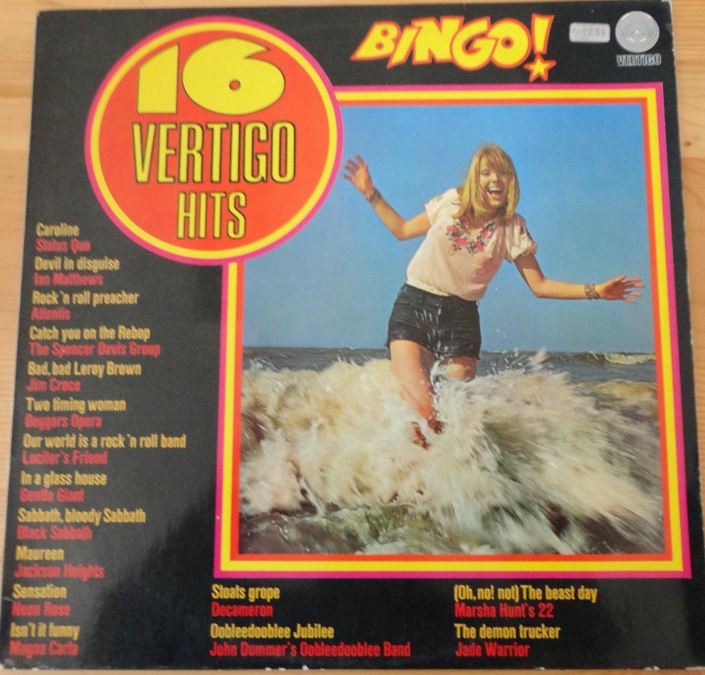 16 Vertigo Hits (LP), LP, Gebruikt, Pop, Ophalen of Verzenden