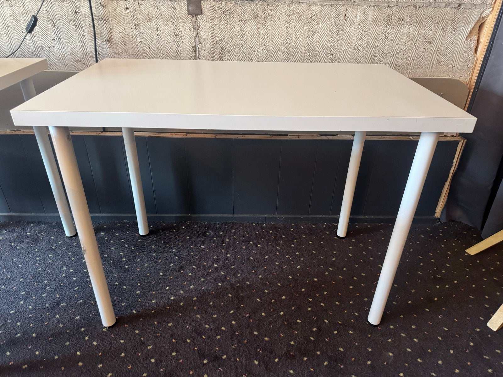 8 Ikea tafels met afschroefbare poten, Ophalen, Kunststof, Gebruikt, 100 tot 150 cm
