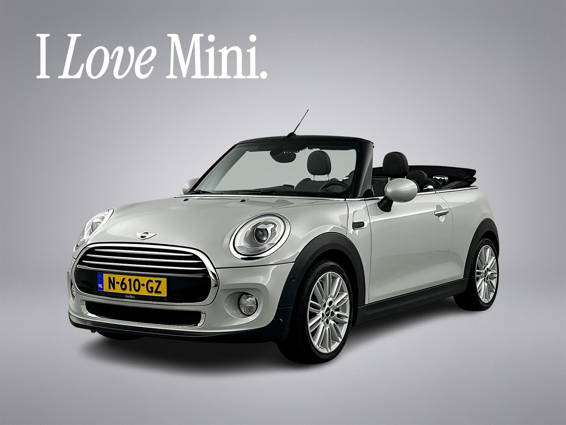 MINI Cabrio 1.5 Cooper PDC V+A/Stoelverwarming/Navi/LMV, Voorwielaandrijving, Gebruikt, Cabriolet, 4 stoelen