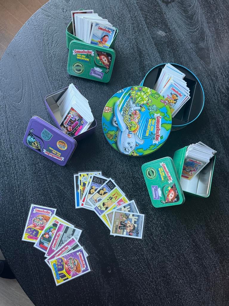 Garbage pail kids on vacation, Hobby en Vrije tijd, Stickers en Plaatjes, Verzenden, Zo goed als nieuw, Meerdere stickers