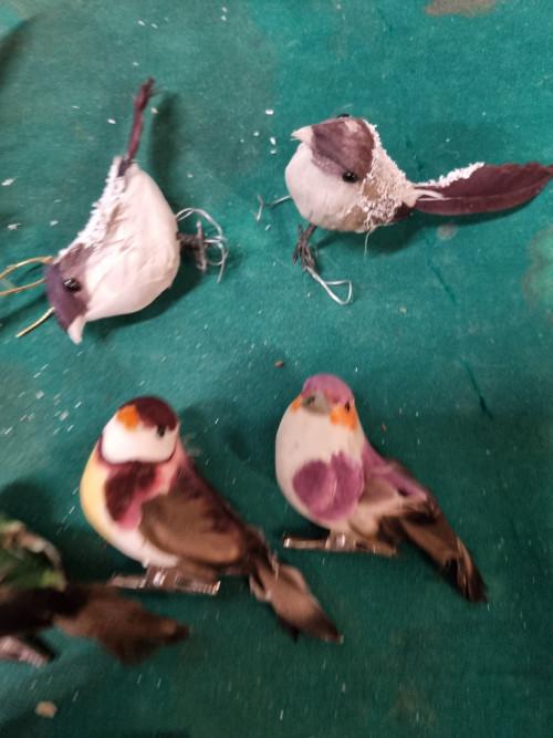 kerst vogels op klem papier 7x [b269], Diversen, Kerst, Ophalen of Verzenden, 'T Olde Gre-j, Info@toldegrej.nl, Endepoelstraat 20f Didam