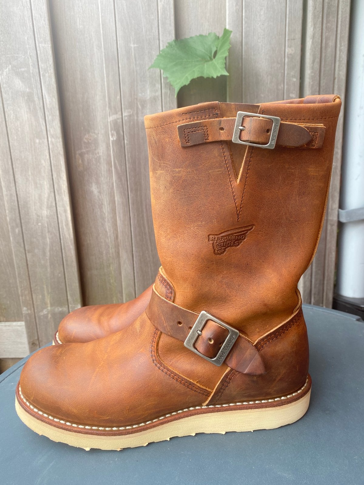 Red Wing 2971 Engineer boots Copper US8D/41, Kleding | Heren, Schoenen, Zo goed als nieuw, Boots, Bruin, Ophalen of Verzenden