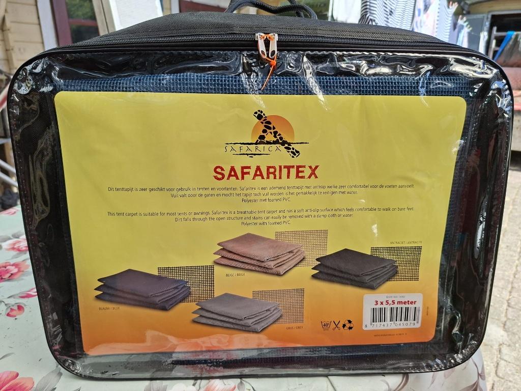 Nieuw Safaritex tenttapijt 3x5.5 mtr., Ophalen, Nieuw