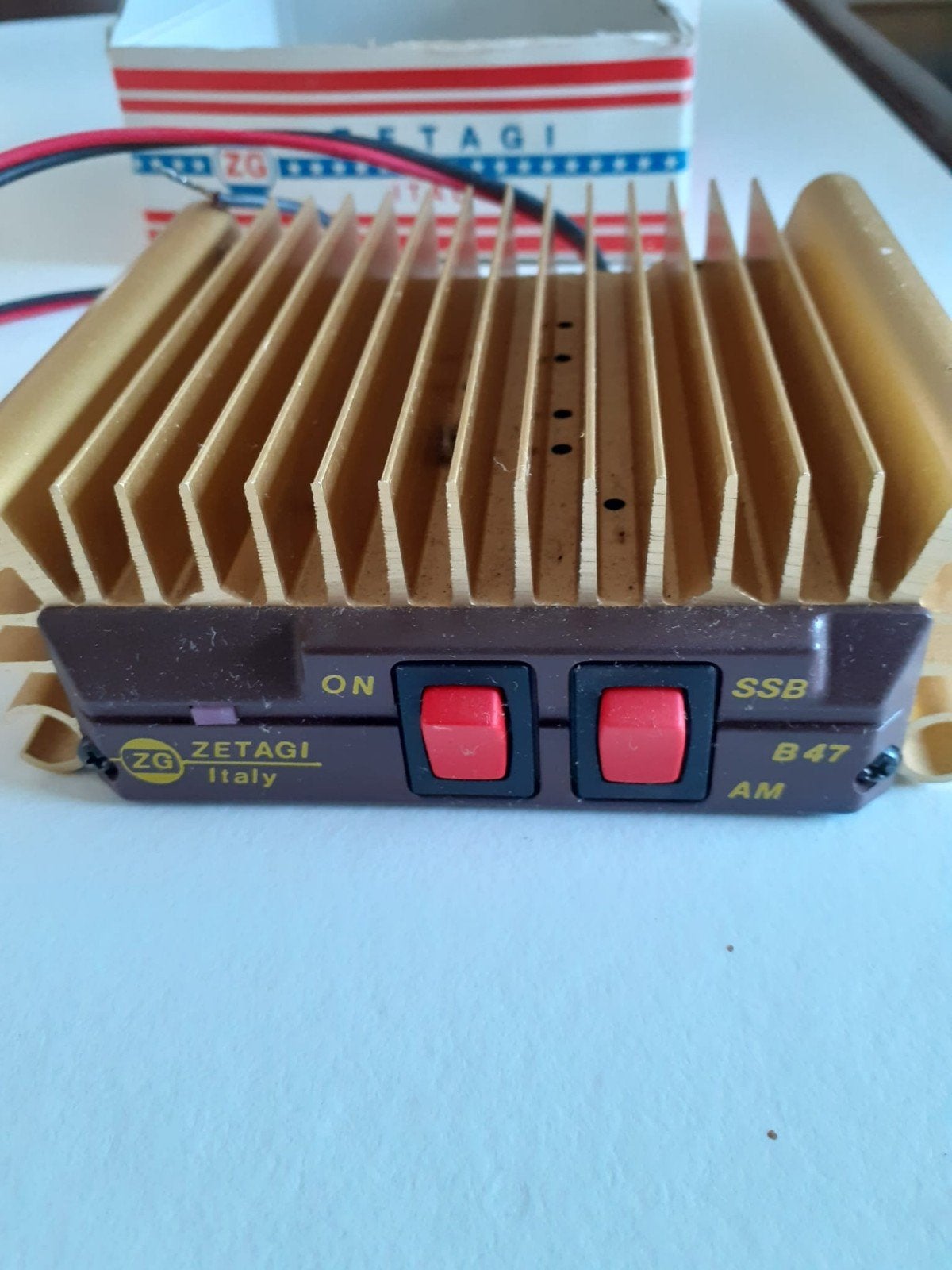 Zetagi B47 CB Radio Lineaire Versterker, Ophalen of Verzenden, Gebruikt, Zender