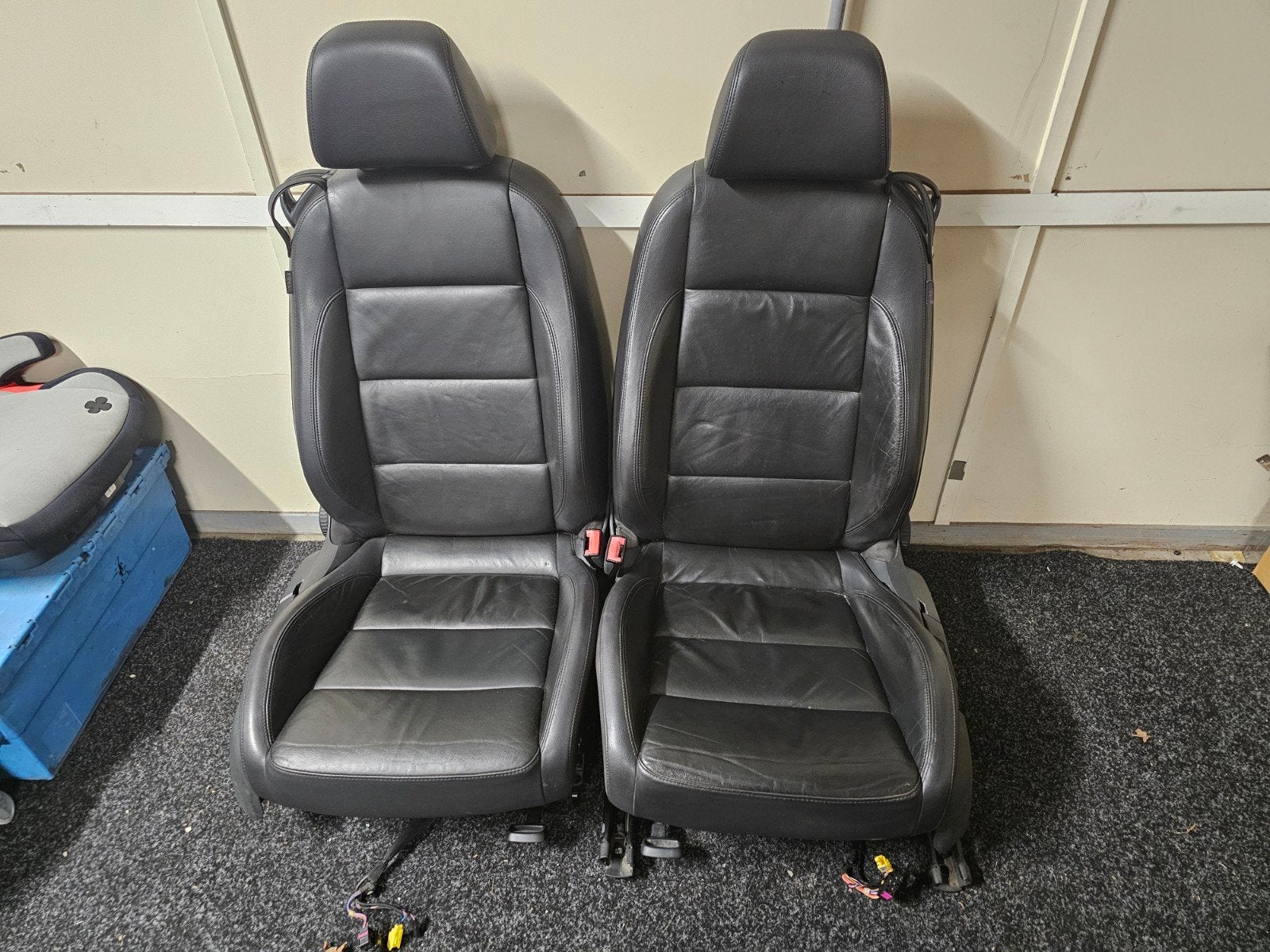 Vw caddy eos stoelen leer met stoelverwarming en airbags, Ophalen, Gebruikt, Volkswagen