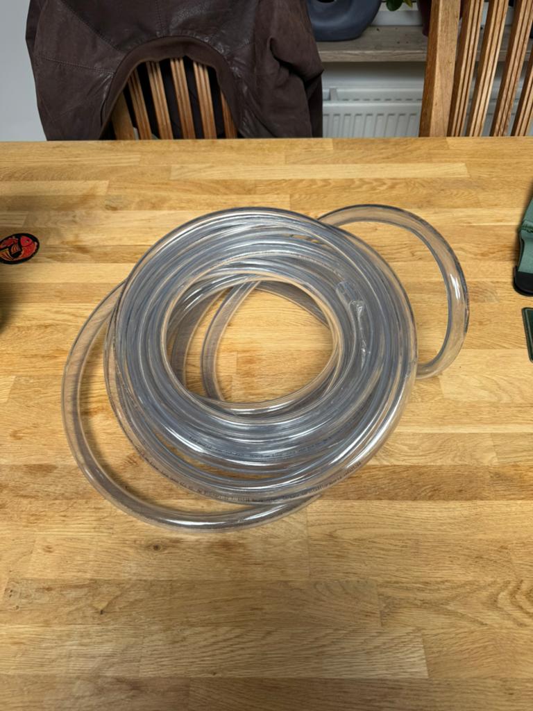 PVC slang 16 x 2,5 mm circa 12 meter, Pvc, 6 meter of meer, Overige typen, Nieuw