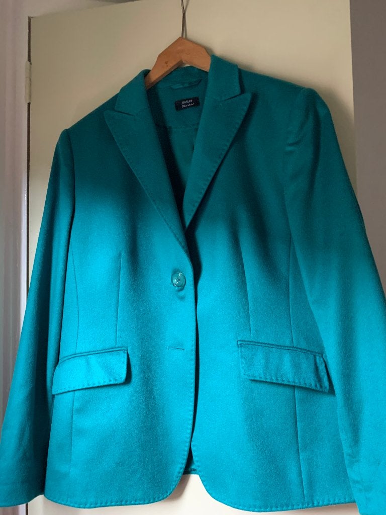 Jasje  colbertje, Ophalen of Verzenden, Zo goed als nieuw, Maat 42/44 (L), Groen