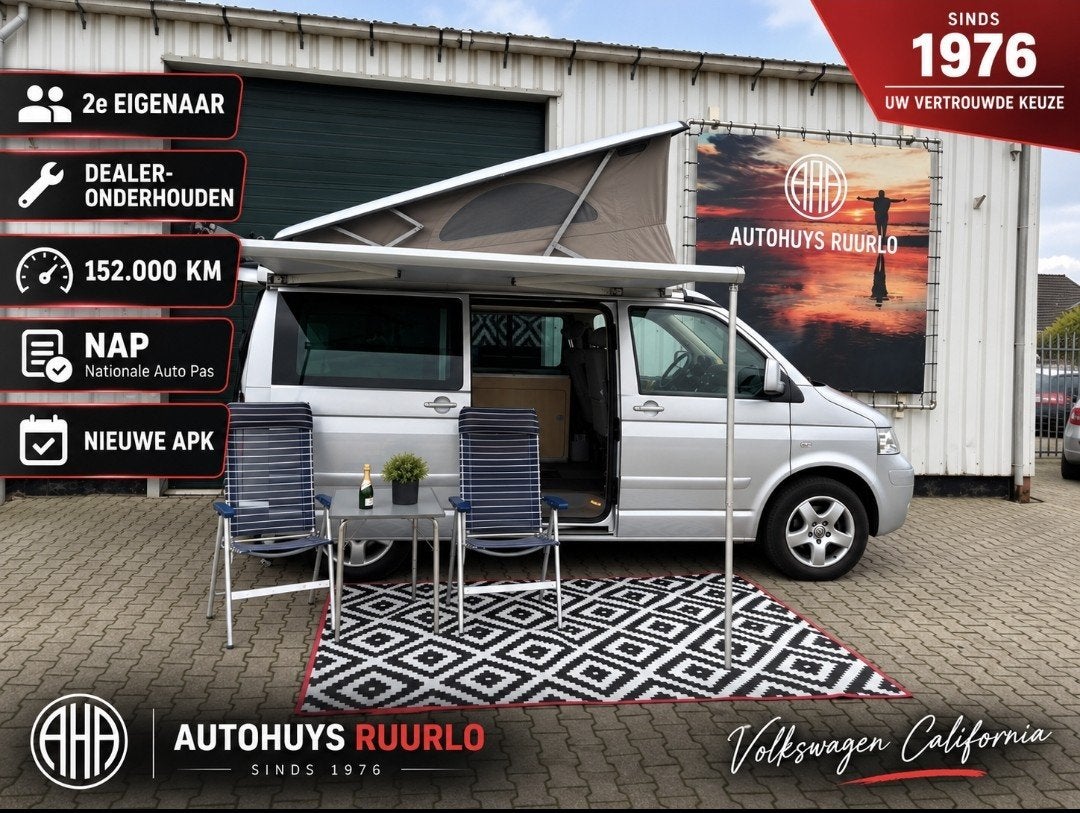 Westfalia California 8pers elec,dak/deur PON onderhoud! 7HM