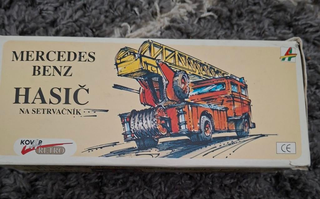 Mooie nieuwe blikken brandweer auto, Ophalen of Verzenden, Nieuw, Auto, Overige merken