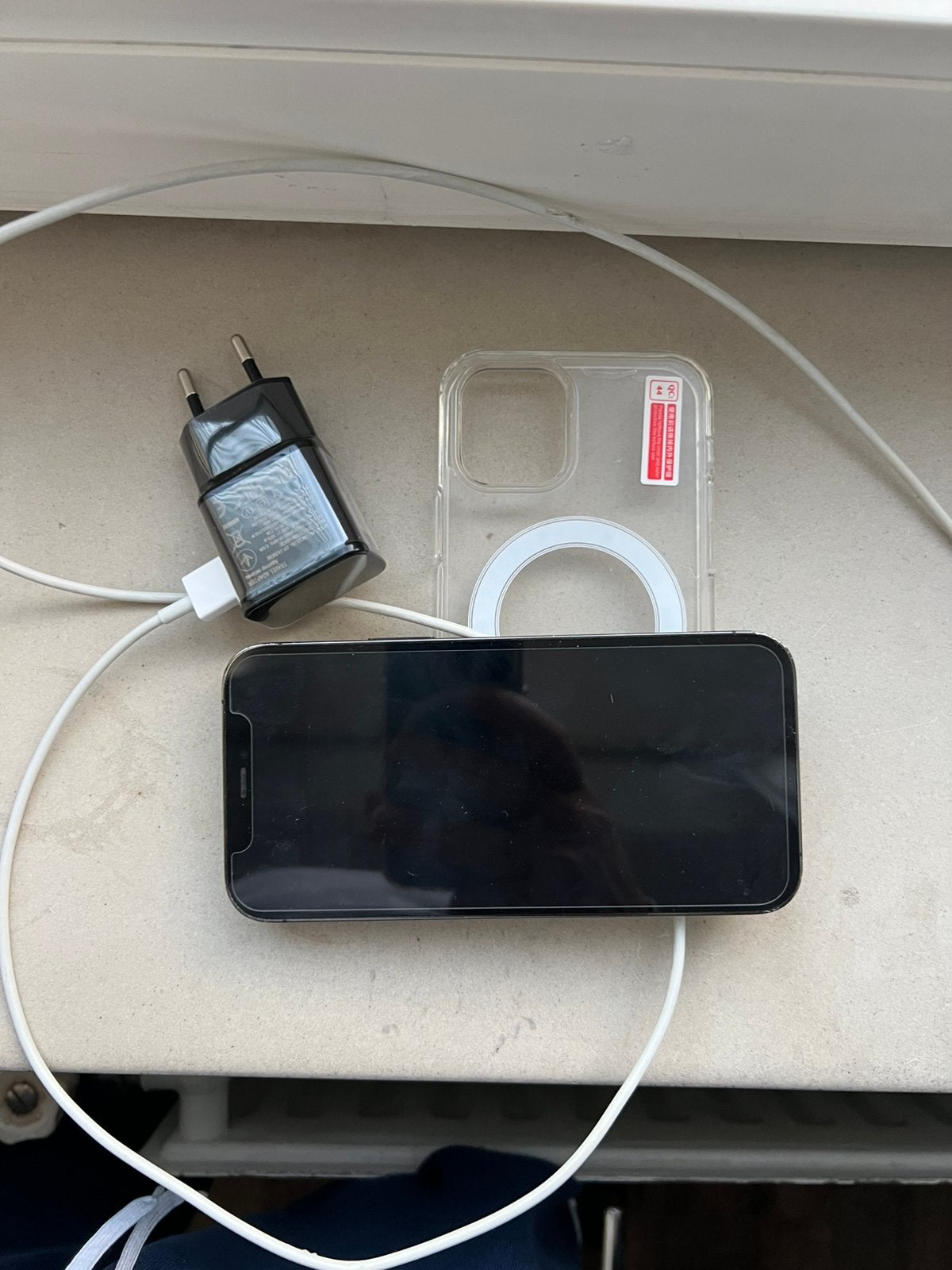 Iphone 12 pro 128 gb batterij 80%, Telecommunicatie, Mobiele telefoons | Apple iPhone, 80 %, Zwart, Zonder simlock, 128 GB