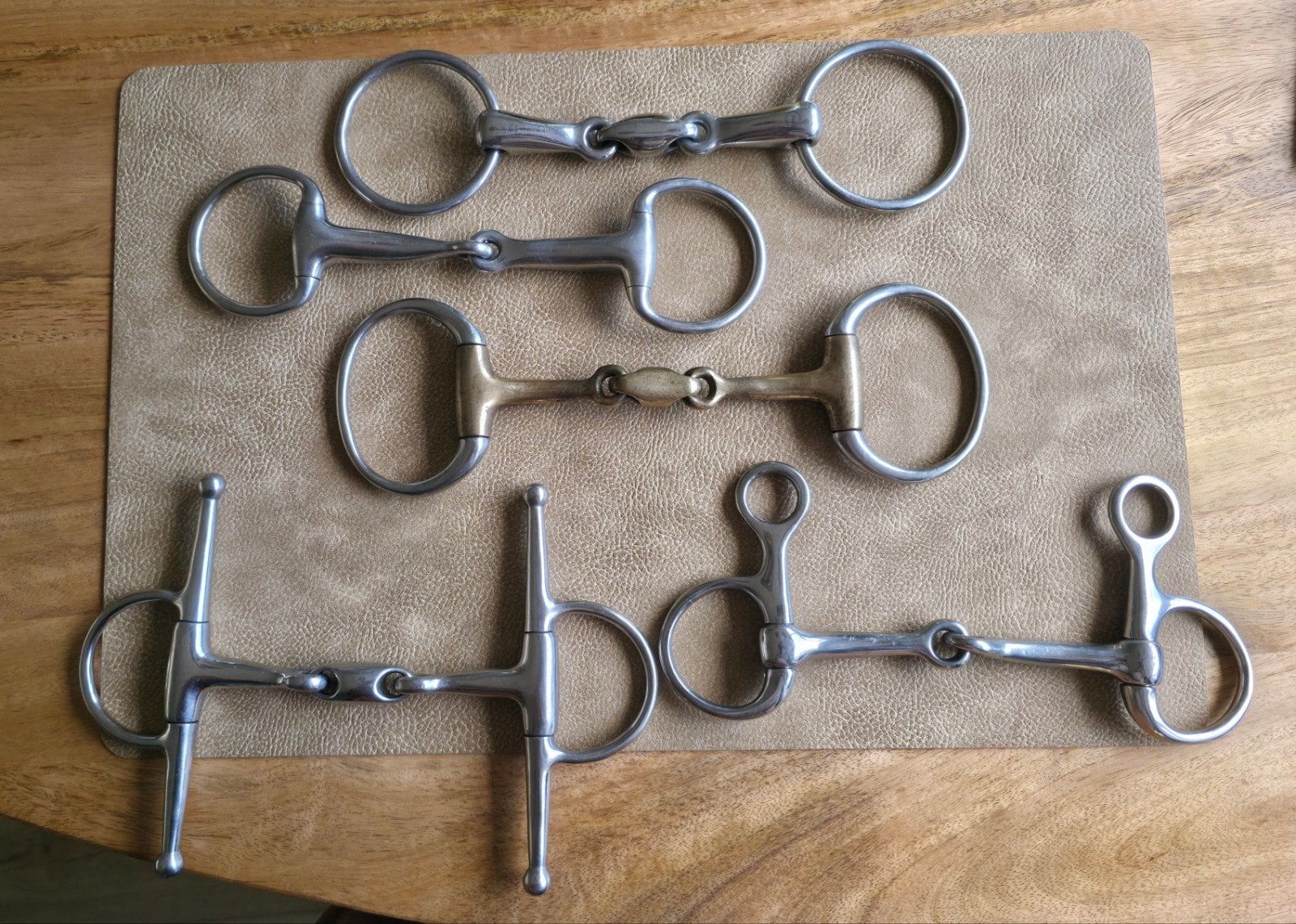 Diverse bitten maat 12,5 en 13,5cm, Zilver, Ophalen of Verzenden, Zo goed als nieuw, Bit