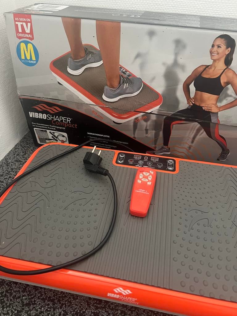 Vibroshaper Compact Vibratieplaat - Zgan in doos, Ophalen of Verzenden, Zo goed als nieuw, Benen, Overige typen