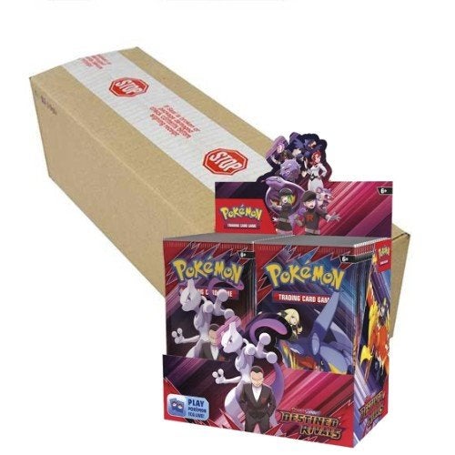 Pokémon Destined Rivals Boosterboxen Sealed Case, Ophalen of Verzenden, Nieuw, Boosterbox